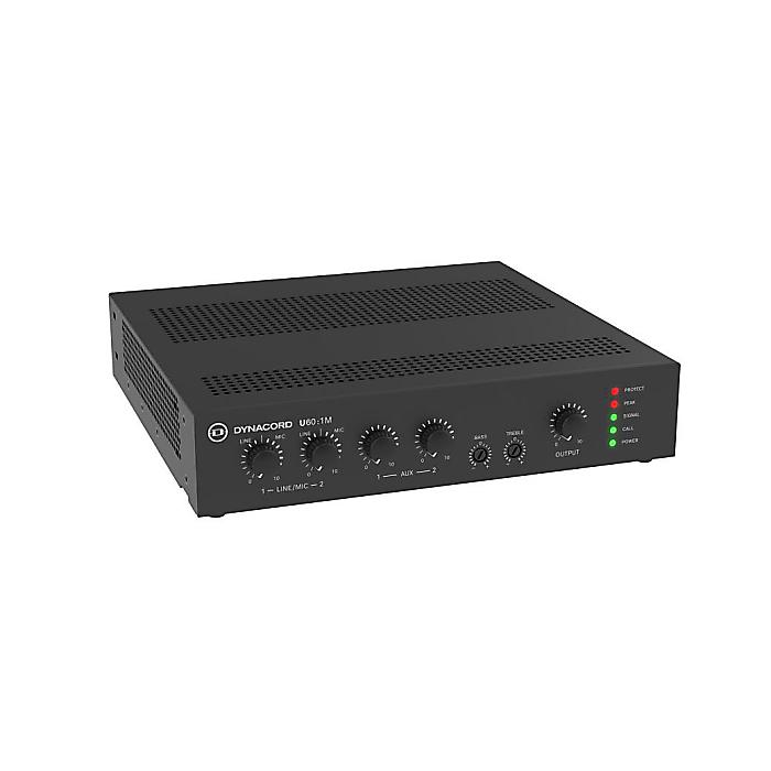 Dynacord(ダイナコード) / U60:1M-EU / 60W 1ch コンパクトミキサー パワー・アンプ 中小規模商用設備用 ハロウィーンセール/ハロウィングッズ