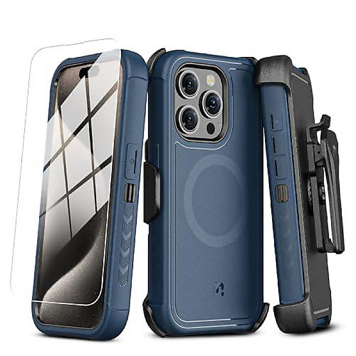 MYBAT PRO マーベリックシリーズ iPhone 15 Pro Max(マイバットプロ マーベリックシリーズ アイフォン15プロ マックス) ケース ブルー夏休スペシャル｜ミュージックハウス フレンズ