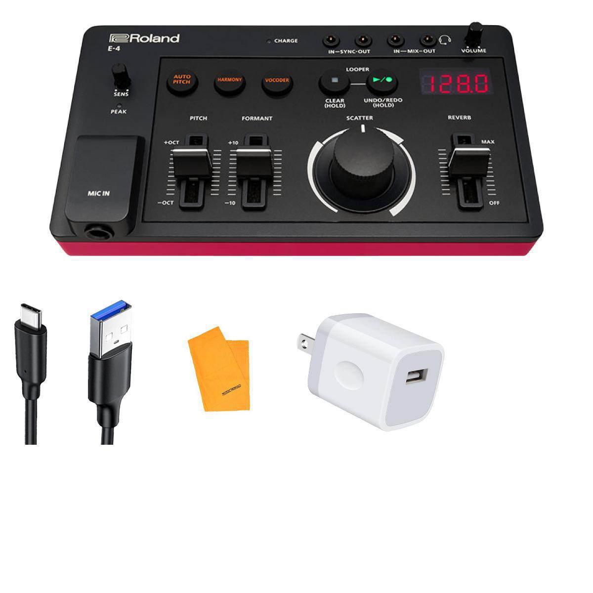 3大特典付 【USBアダプターセット】Roland(ローランド) / AIRA Compact E-4_USB 3.2_C-Acable_MN200Op4_set新生活応援