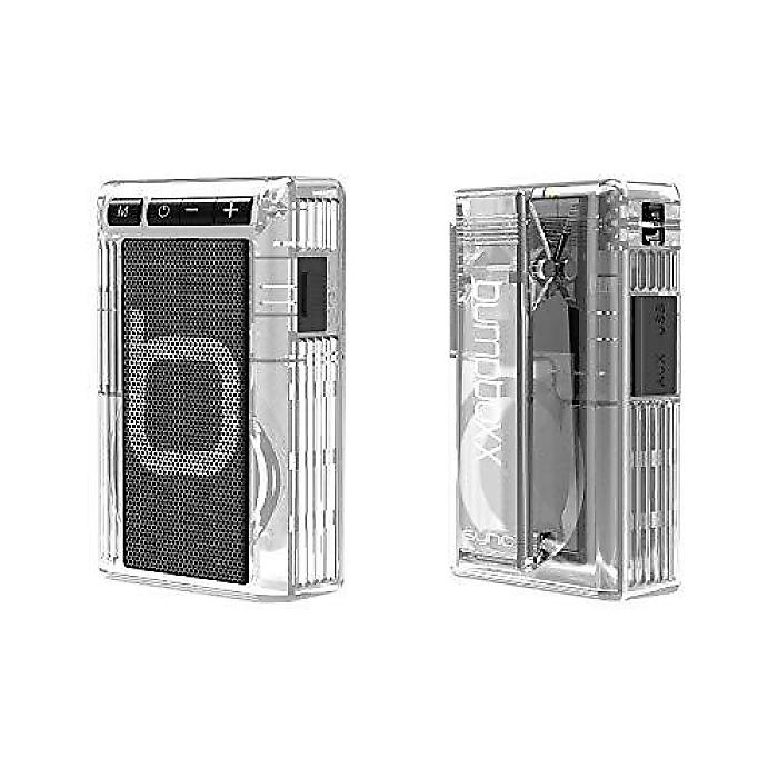 Bumpboxx(バンプボックス)ワイヤレスBluetoothスピーカー「クリア」Retro Pager Beeper Clear 防水 重さ3.2oz夏休スペシャル
