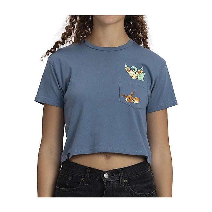 Pokemon Center(ポケモンセンター) / イーブイ＆リーフィア クロップド丈Tシャツ by Peek-a-Pokemon collection (女性用/2XLサイズ)お正月 セール