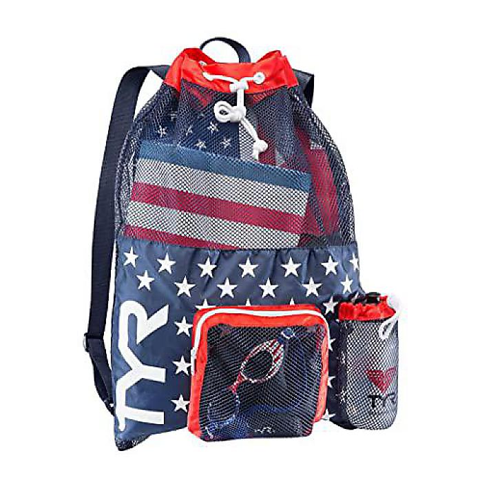 TYR(ティア) ビッグメッシュ マミーバック レッド/Navy LBMMB3夏休スペシャル