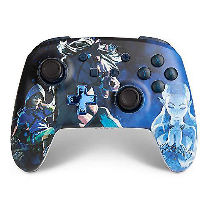 PowerA Wired Controller for Nintendo Switch ワイルドコントローラー ゼルダの伝説 Chrome Zelda ブルーメタル 並行輸入品 Amazon.co.jp: PowerA Wired Controller for Nintendo Switch