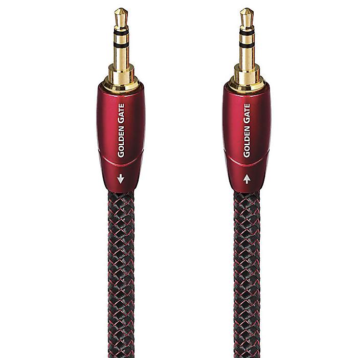 AudioQuest(オーディオクエスト) / GOLDEN GATE (1m / 3.5mm to 3.5mm) i-Pack (5個パック) - アナログインターコネクトケーブル - [GOLDG01MI]新生活応援｜ミュージックハウス フレンズ