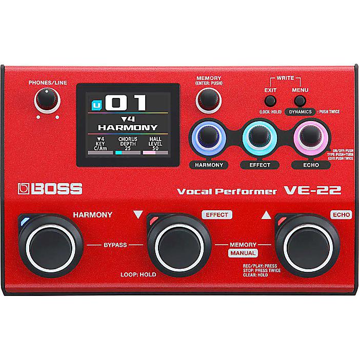 BOSS VE-2 Vocal Harmonist ヴォーカルエフェクター BOSS VE-2 Vocal Harmonist ボーカルエフェクター ボス VE2