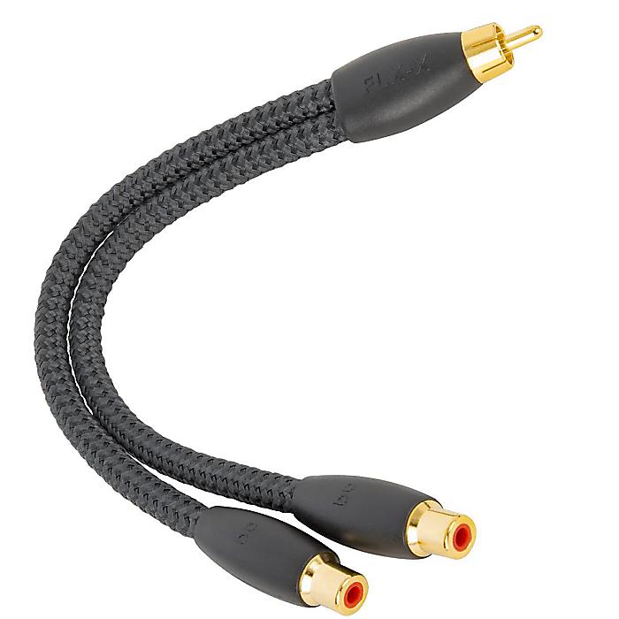 AudioQuest(オーディオクエスト) / FLX-X M22F RCA スプリッター i-Pack - 1 x オス RCA ＞ 2 x メス RCAスプリッター - インストーラー 5個パック - [M22F-FLX-AI]新生活応援 10,615円