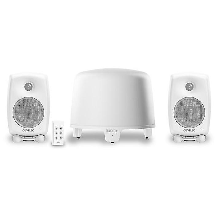 GENELEC ( ジェネレック ) / G Two + F One Home set　ホワイト夏休スペシャル