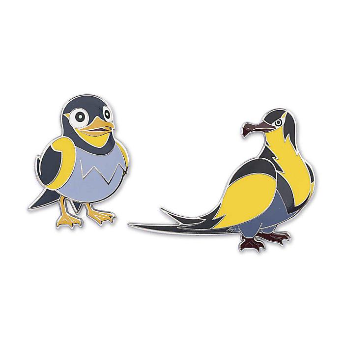 ポケモン ピカチュウ イーブイ おめんメタル バッジ 3個セット 楽天市場】ポケモンセンターオリジナル おめん メタルバッジ 3個