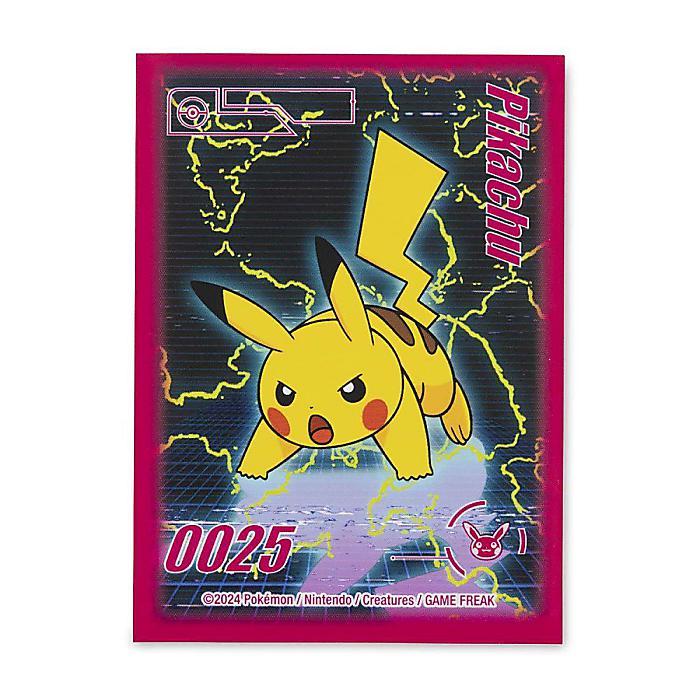 【海外限定】ポケカ スリーブ ゴッホ イーブイ ピカチュウ デッキシールド『海外/ピカチュウ(ゴッホ)※』65枚入り【サプライ