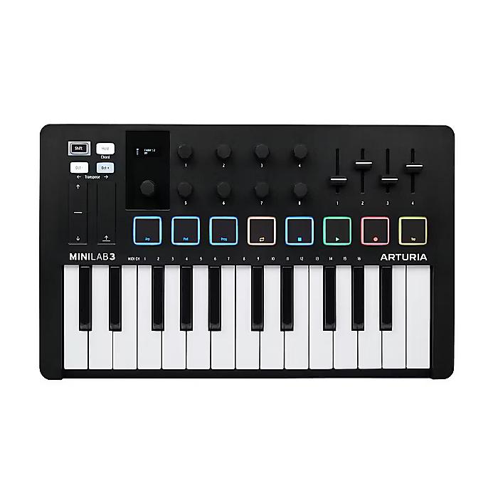 Arturia(アートリア) / MiniLab 3 Black / MIDI キーボード・コントローラー新生活応援