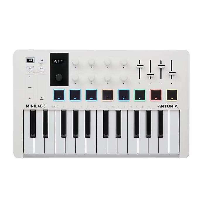 Arturia(アートリア) / MiniLab 3 White / MIDI キーボード・コントローラー新生活応援
