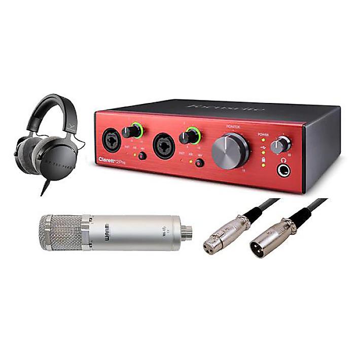 FOCUSRITE ( フォーカスライト ) / Clarett+ 2 Pre USB レコーディングセット夏休みセール｜ミュージックハウス フレンズ