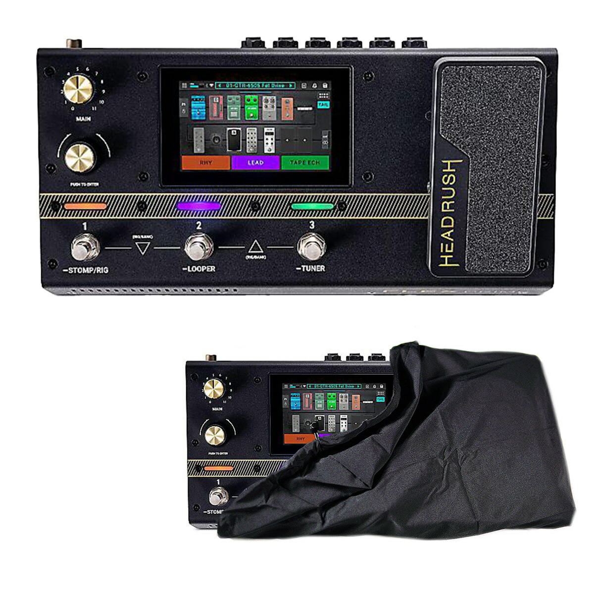 新品！HEADRUSH ヘッドラッシュFlex Prime マルチエフェクター The Ultimate, Compact Multi-FX Processor for Guitar and Bass