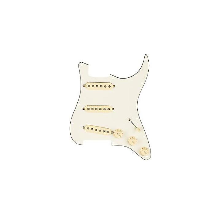FENDER ( フェンダー ) / Pre-Wired Strat Pickguard, Tex-Mex SSS, Parchment 11 Hole PG夏休スペシャル