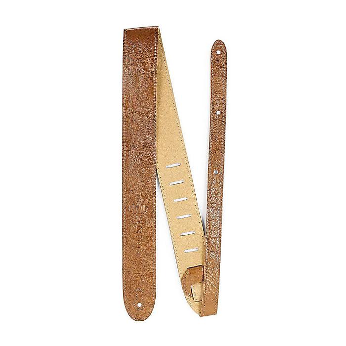 【メール便／送料無料】 Martin(マーティン) / 18A0163 Italian Leather Straps Tan ギターストラップ新生活応援【メール便／送料無料】