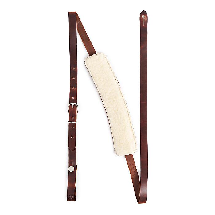 【メール便／送料無料】 Martin(マーティン) / 18A0174 VINTAGE LEATHER STRAP With Padded Slider Brown ギターストラップ ショルダーパッド付新生活応援【メール便／送料無料】