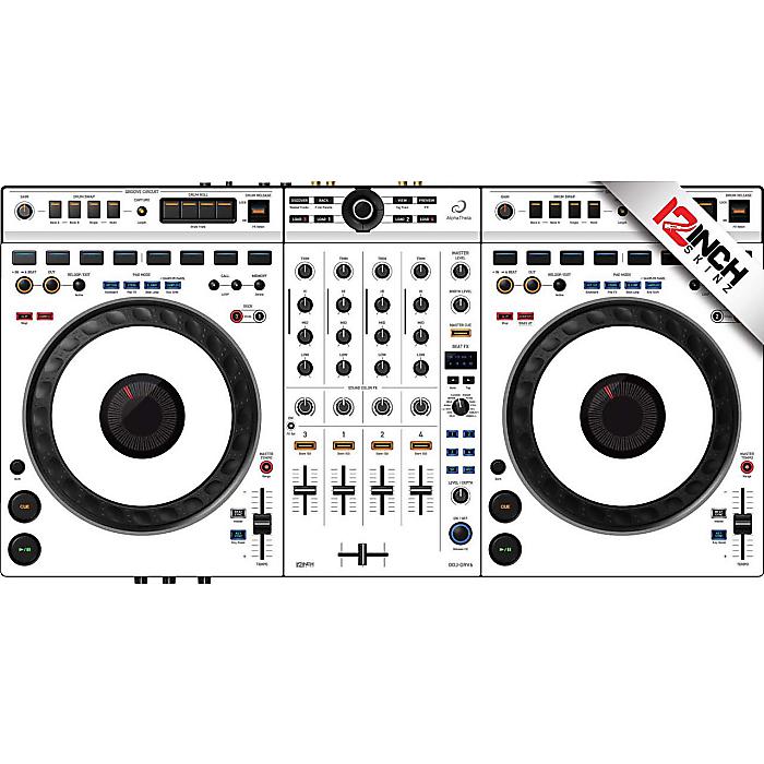 【ホワイト/グレー】12inch SKINZ / AlphaTheta DDJ-GRV6 Skinz - Colors