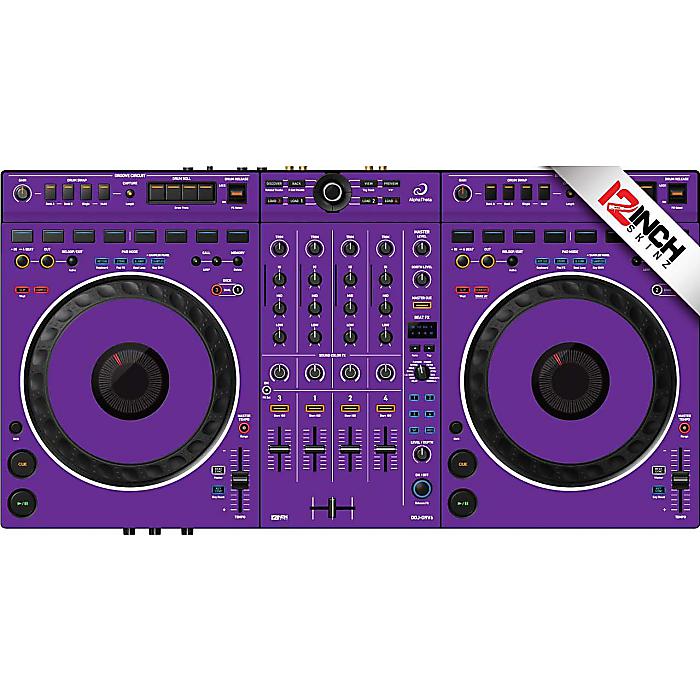 【パープル】12inch SKINZ / AlphaTheta DDJ-GRV6 Skinz - Colors 26,242円