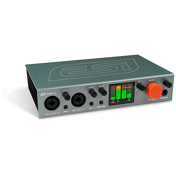 ESI(イーエスアイ) / Amber i2 / 24 bit/192 kHz対応 - 2イン/2アウト・プロフェッショナルUSB-Cオーディオインターフェース新生活応援|ミュージックハウス フレンズ