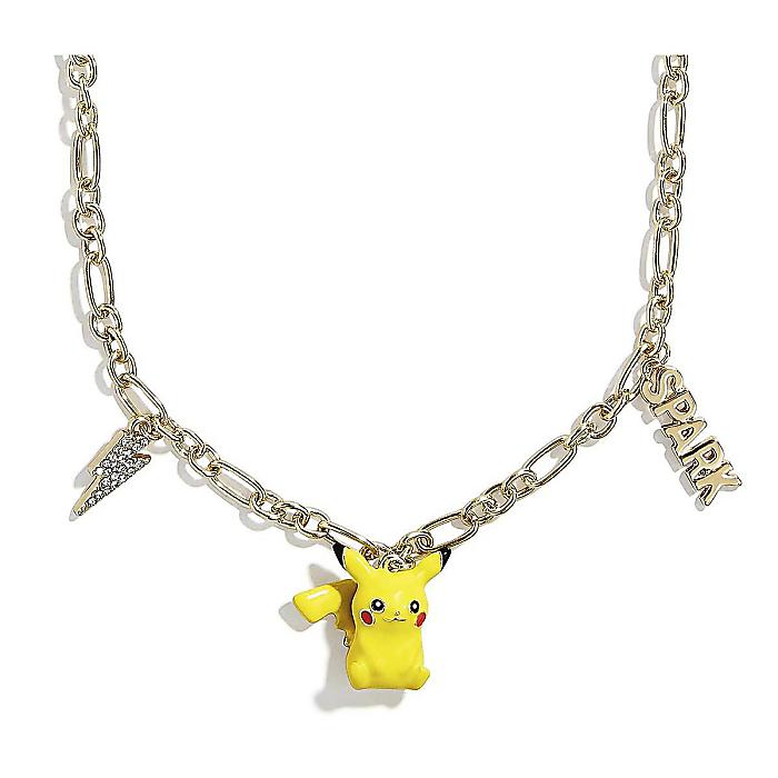 Pokemon Center(ポケモンセンター) / Pokemon × BaubleBar ピカチュウ 惹き付ける頸飾り 外国で制限事項新遣って行く勇気付ける