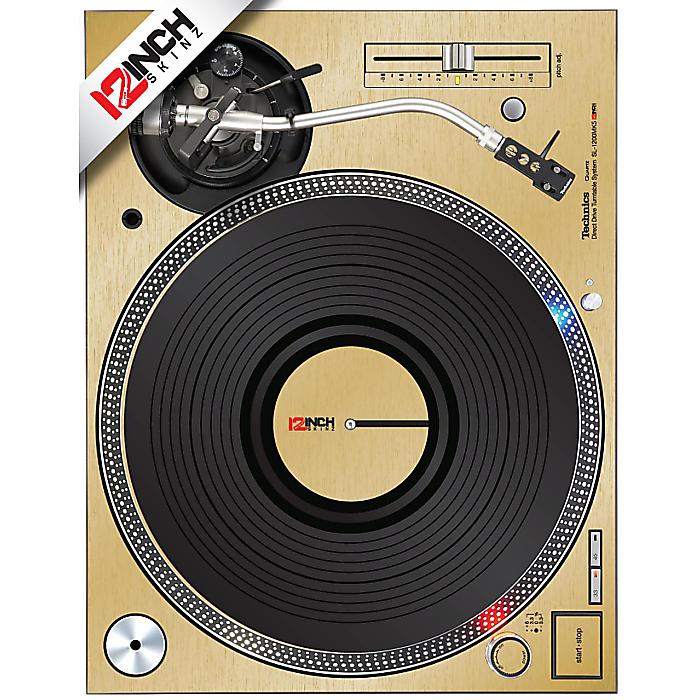 12inch SKINZ / Technics SL-1200MK5 Skinz Metallics (Brushed GOLD) (2枚 / ペア) 【SL-1200MK5】夏休みセール