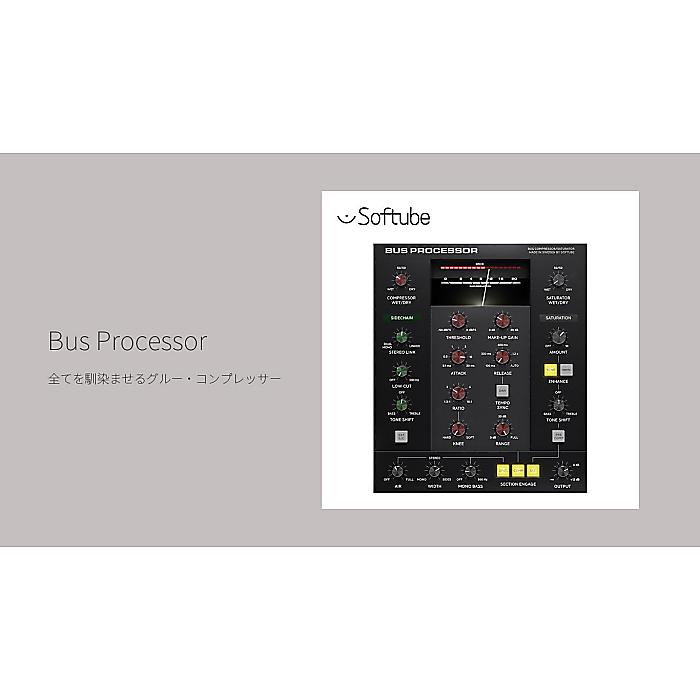 SOFTUBE ( ソフチューブ ) / Bus Processor プラグイン [メール納品]新生活応援