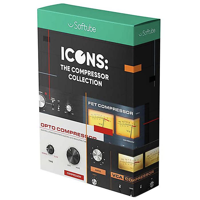 SOFTUBE ( ソフチューブ ) / ICONS : The Compressor Collection プラグインバンドル [メール納品]新生活応援｜ミュージックハウス フレンズ 34,551円