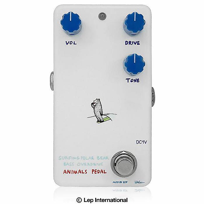 Animals Pedal(アニマルズペダル) / SURFING POLAR BEAR BASS OVERDRIVE MOD BY BJF ベースオーバードライブ新生活応援
