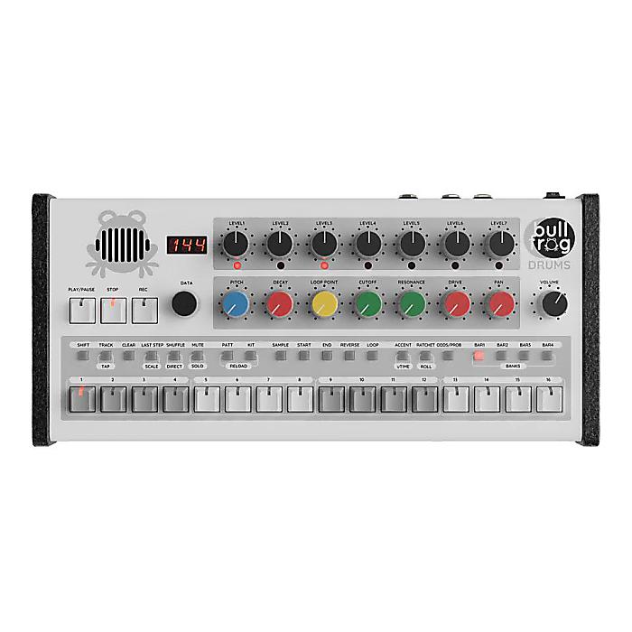 Erica Synths ( エリカシンス ) / Bullfrog Drums ドラムマシン サンプラー CV/Gateシーケンサー 【2026年5月15日発売予定】新生活応援|ミュージックハウス フレンズ