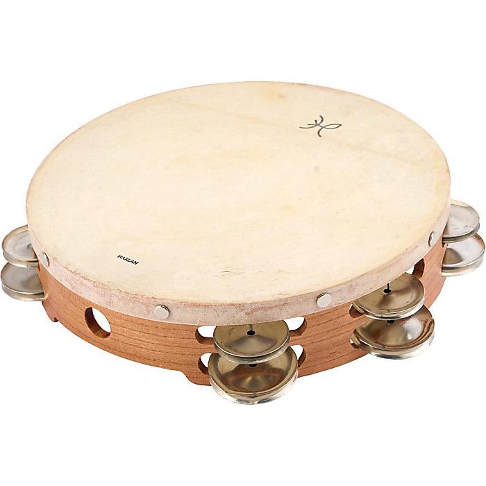 Harlan Percussion(ハーラン) / HL-T10DUGS ジャーマンシルバー・タンバリン 2列ジングル新生活応援|ミュージックハウス フレンズ