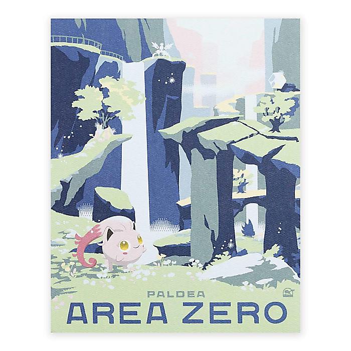 Pokemon Center(ポケモンセンター) / パルデア地方 ポスター トドロクツキ イダイナキバ テツノワダチ エリアゼロ Explore Pokemon アートプリント インテリア新生活応援