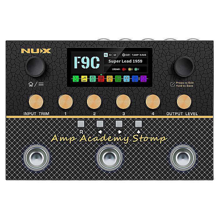 nux(ニューエックス) / Amp Academy Stomp - ギター用アンプシミュレーター/アンプモデラー -ブラックフライデー