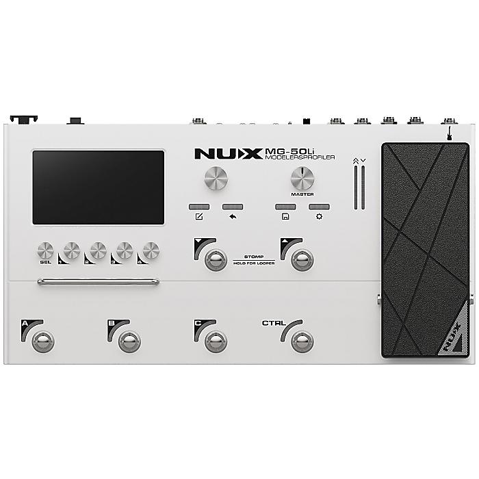 【ポイント10倍】【限定価格】nux(ニューエックス) / MG-50Li Cloud White マルチエフェクター 【2026年5月入荷予定】新生活応援