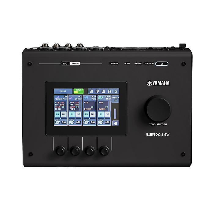 YAMAHA(ヤマハ) / URX44V B(Black) 6イン/4アウト USB-C オーディオインターフェース 【2026年2月13日発売予定】新生活応援
