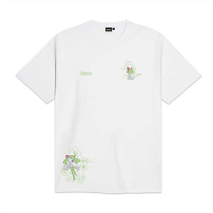 Pokemon Center(ポケモンセンター) / ラルトス・キルリア・サーナイト ホワイトTシャツ （大人用/2XLサイズ） [Dolly Noireコラボ]ブラックフライデー｜ミュージックハウス フレンズ