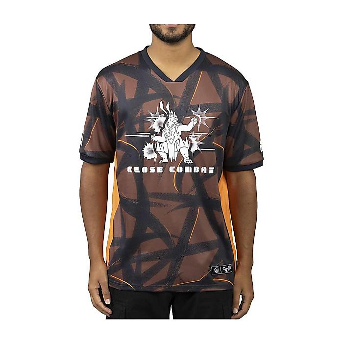 Pokemon Center(ポケモンセンター) / ポケモン バトルレディ ジャージ Tシャツ (ウーラオス/カイリキー/ローブシン) (大人用/Lサイズ)ブラックフライデー