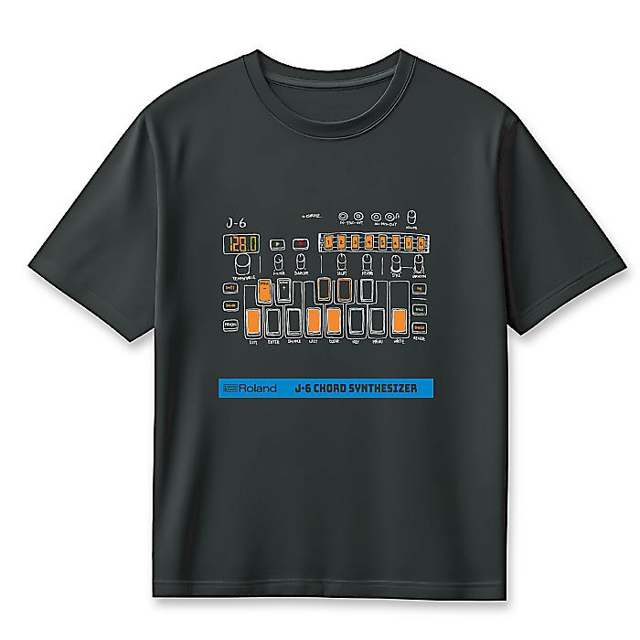 Roland(ローランド) / AIRA Compact J-6 T-Shirts (DesignB/Mサイズ) Tシャツ 【2026年3月7日発売】新生活応援