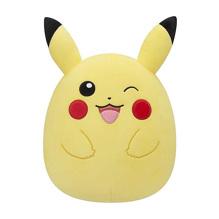 Pokemon Center(ポケモンセンター) / ウインク ピカチュウ Squishmallows ぬいぐるみ 12インチ 海外限定新生活応援|ミュージックハウス フレンズ