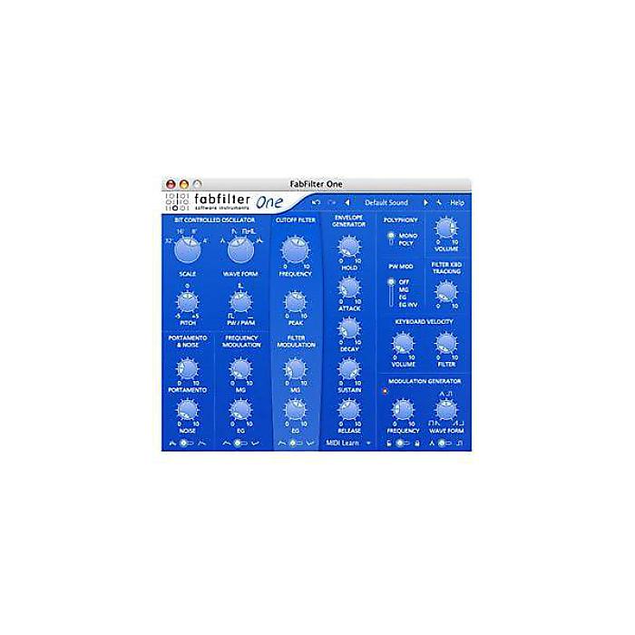 FabFilter ( ファブフィルター ) / One 【メール納品】ブラックフライデー