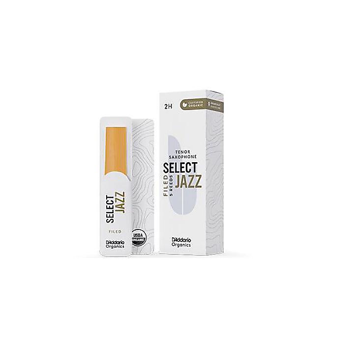 ダダリオ　ジャズセレクト　テナー　サックス　3 soft リード　新品未開封 オーガニック セレクトジャズ（ファイルド・カット） テナー