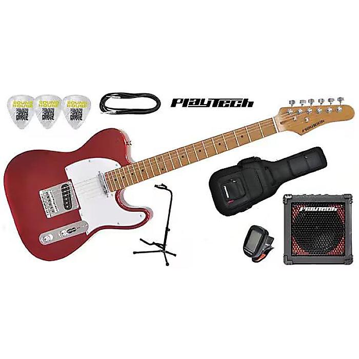 PLAYTECH プレイテック TL250 Rose Sunburst Amazon | 【国内正規品】 PLAYTECH プレイテック エレキギター