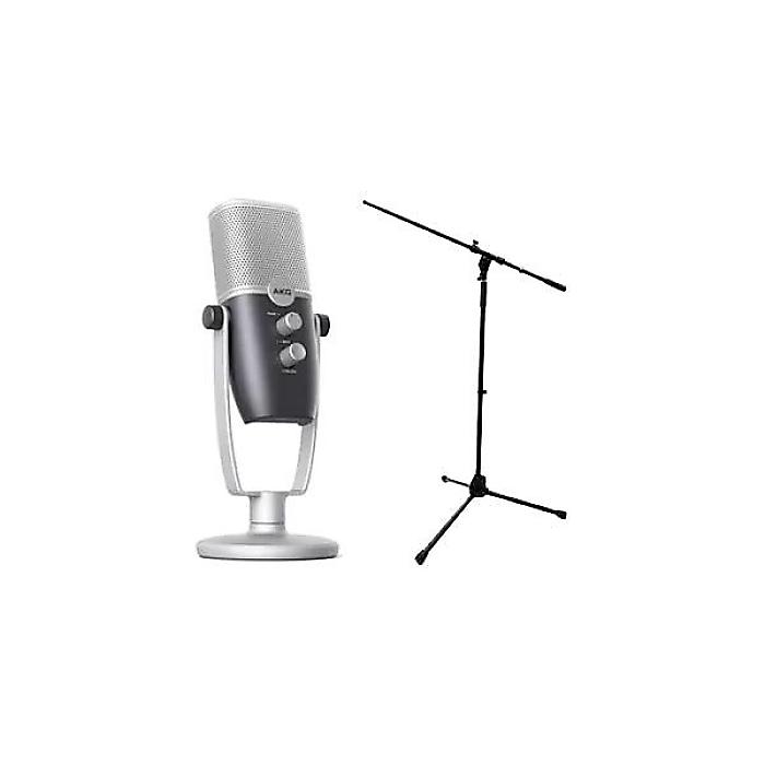 AKG ( アーカーゲー ) / Ara USBマイク + MSB/BLACK ブームマイクスタンド セット夏休みセール