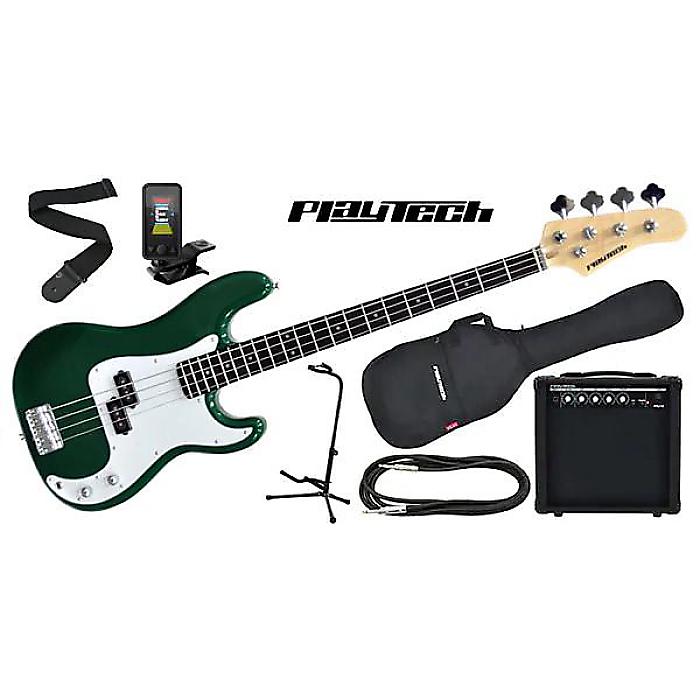 PLAYTECH ( プレイテック ) / PB450 Green エレキベース 初心者入門セット夏休みセール