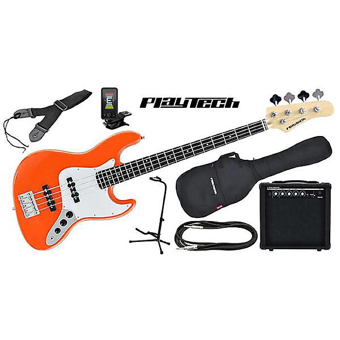 PLAYTECH ( プレイテック ) / JB420 Orange エレキベース 初心者入門セット夏休みセール