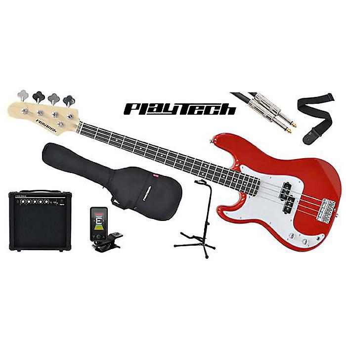 PLAYTECH ( プレイテック ) / PB450LH Red エレキベース 初心者入門セット 左利き用夏休みセール