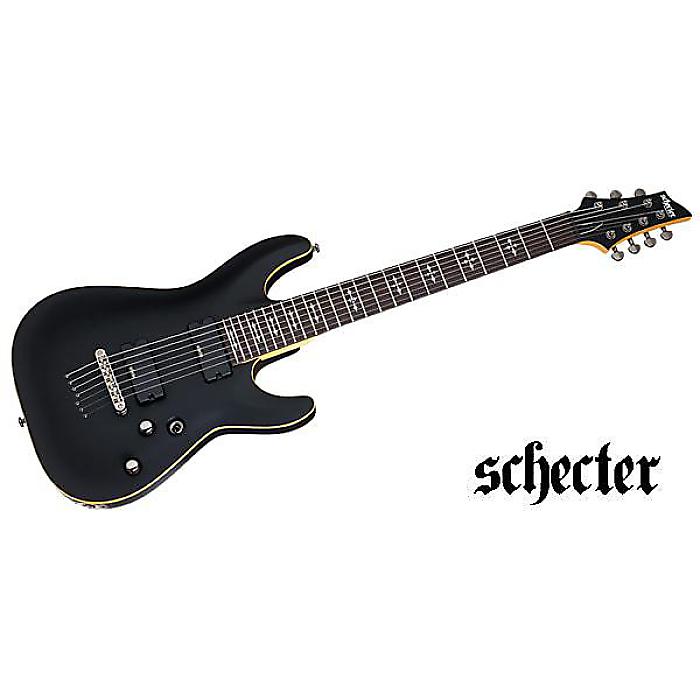 SCHECTER (シェクター) OMEN EXTREME-7 7弦ギター Schecter Omen Extreme-7 Electric Guitar - Black Cherry