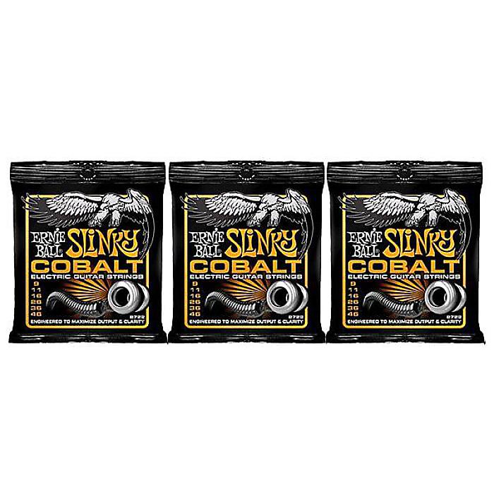 ERNIE BALL ( アーニー・ボール ) / Cobalt Hybrid Slinky #2722、3パックセット夏休みセール