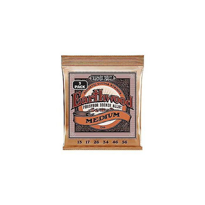 ERNIE BALL ( アーニー・ボール ) / Medium Earthwood Phosphor Bronze Acoustic Guitar Strings 13-夏休みセール