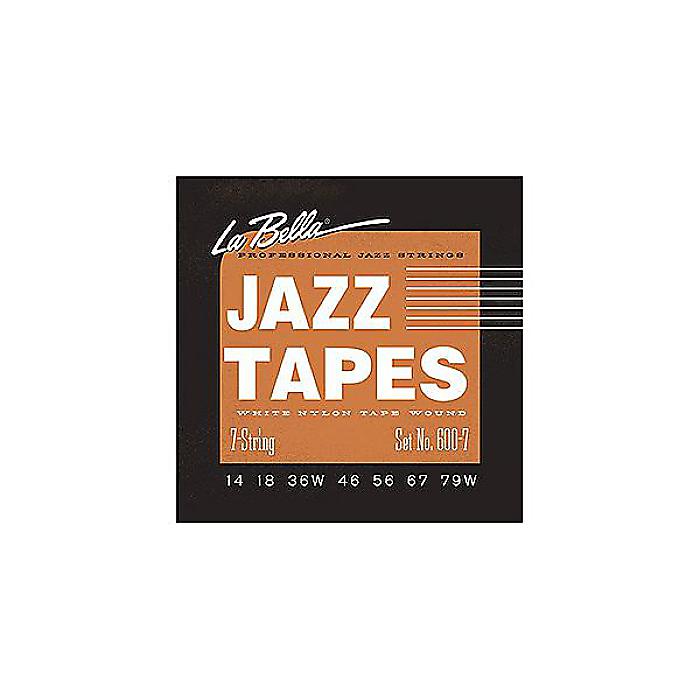 La Bella ( ラベラ ) / 600-7 Jazz Tapes - White Nylon 7-String 14-79夏休みセール