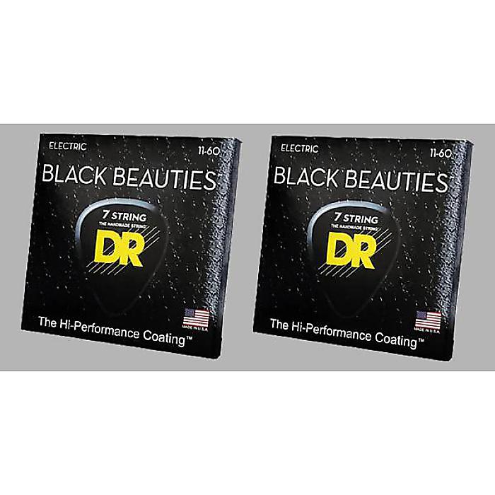 DR ( ディーアール ) / BKE7-11 BLACK BEAUTIES Heavy 7-String 2セット夏休みセール